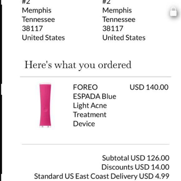 FOREO ESPADA 2 Blue LED therapy acne treatment device Like New - Picture 16 of 16